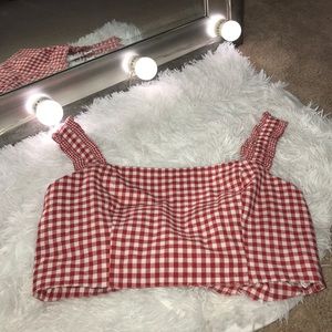 Plaid Top